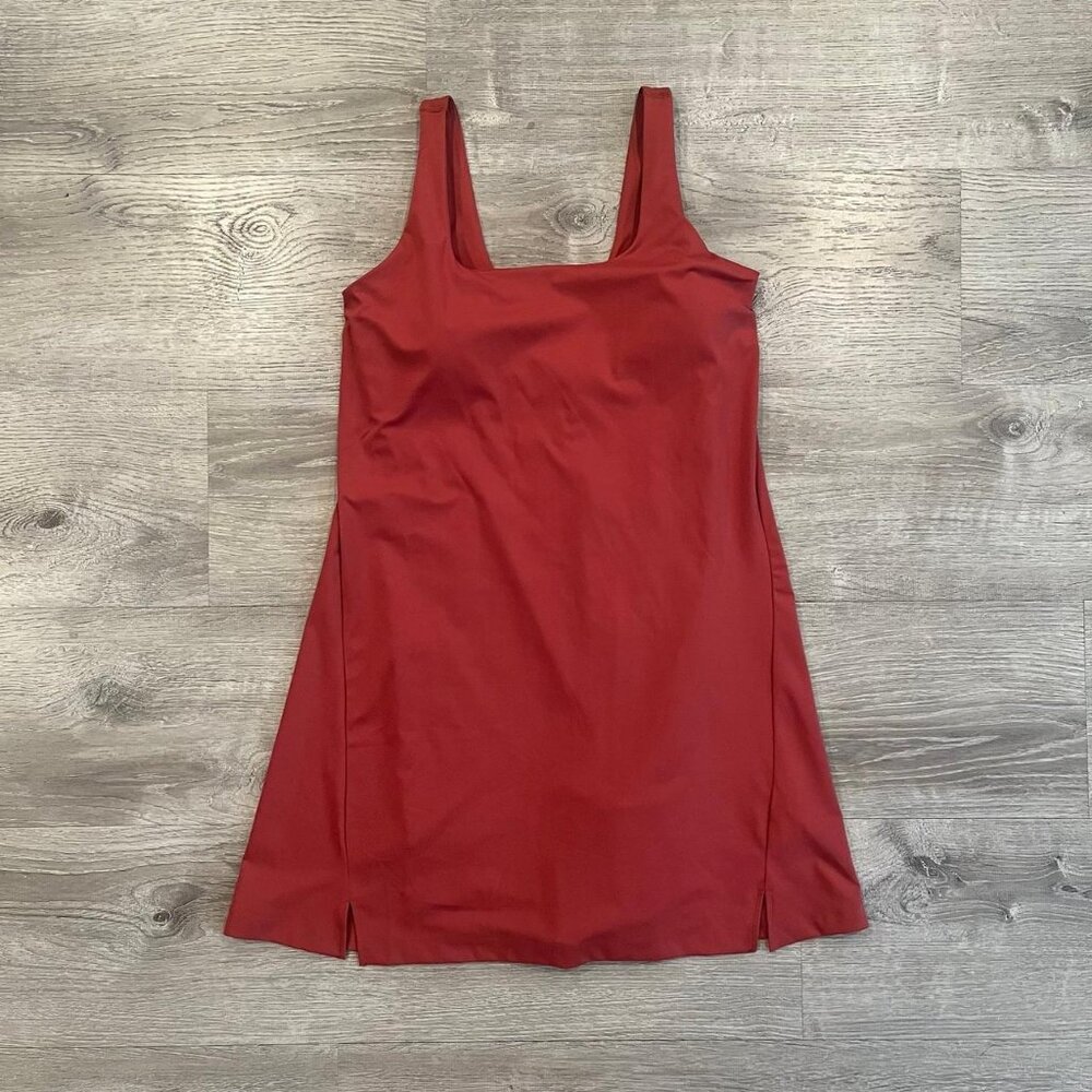 Old Navy Active Powersoft Support Dress (Rust Ora… - image 2